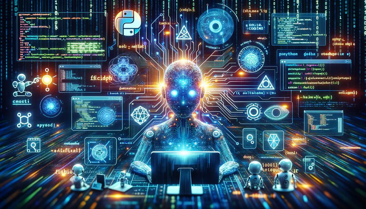 illustration of AI programming concepts