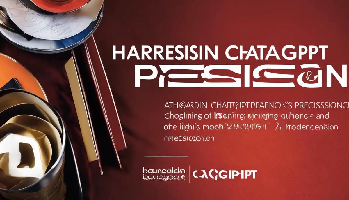 A guidebook with an image of ChatGPT's logo and the title: 'Harnessing ChatGPT: A Guide to Eliciting Precision and Eloquence'