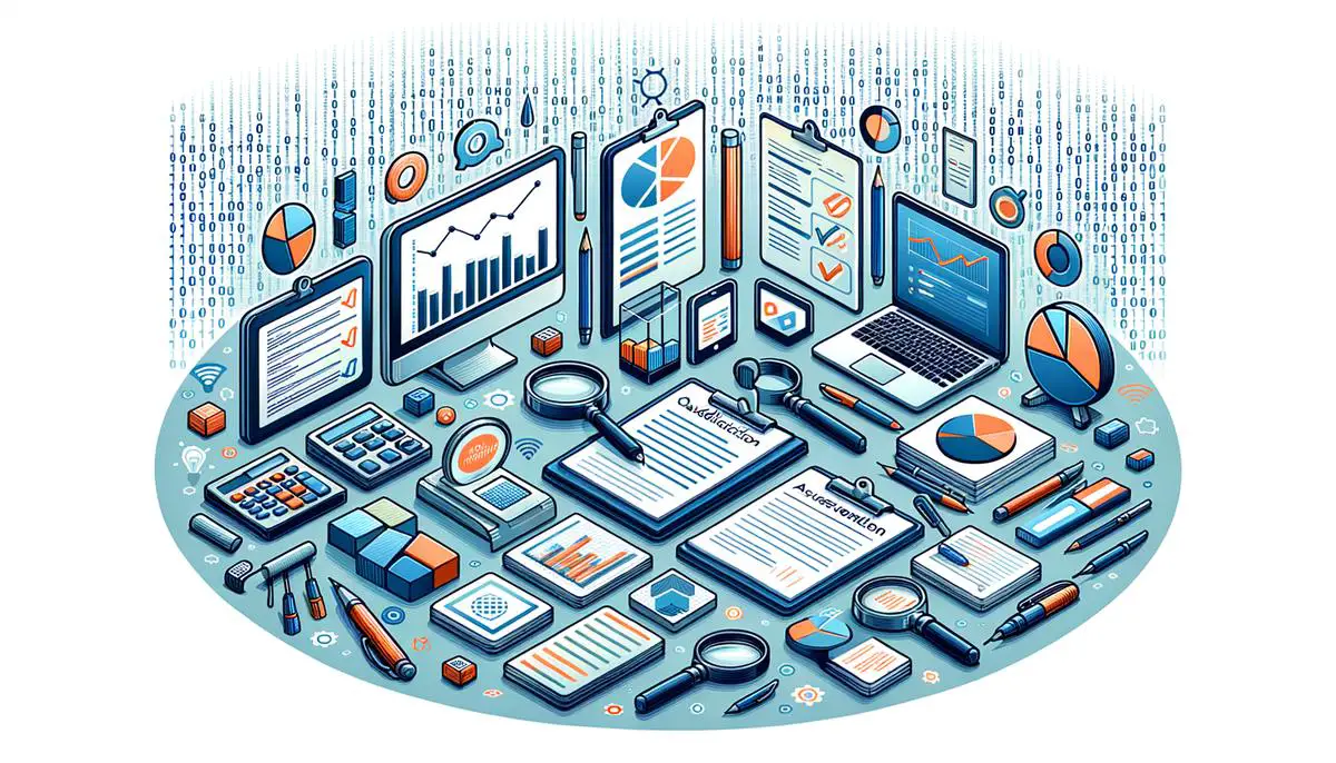 illustration of a variety of data collection and analytics tools